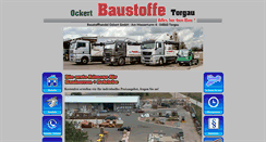 Desktop Screenshot of baustoffcentrum-ockert.de