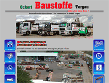 Tablet Screenshot of baustoffcentrum-ockert.de